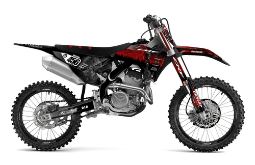 Red Death Star Sticker kit for Honda CRF 450R 2025 - 2026