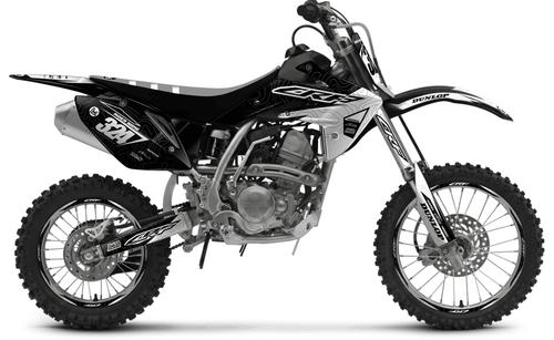 Black Expansion Sticker kit for Honda CRF 150R 2007 - 2026