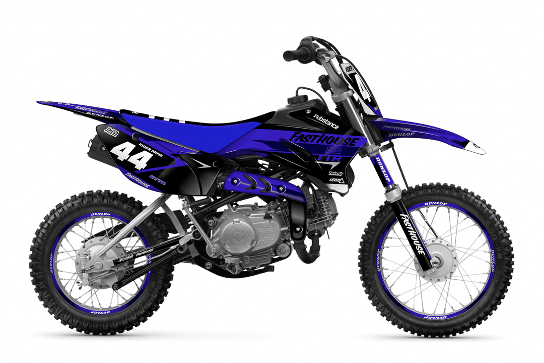 yamaha ttr 110 blue boss graphics kit