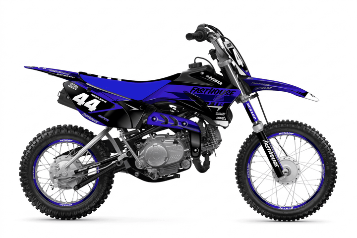 yamaha ttr 110 blue boss graphics kit