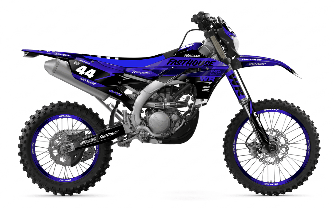 yamaha wr250f blue boss graphics kit
