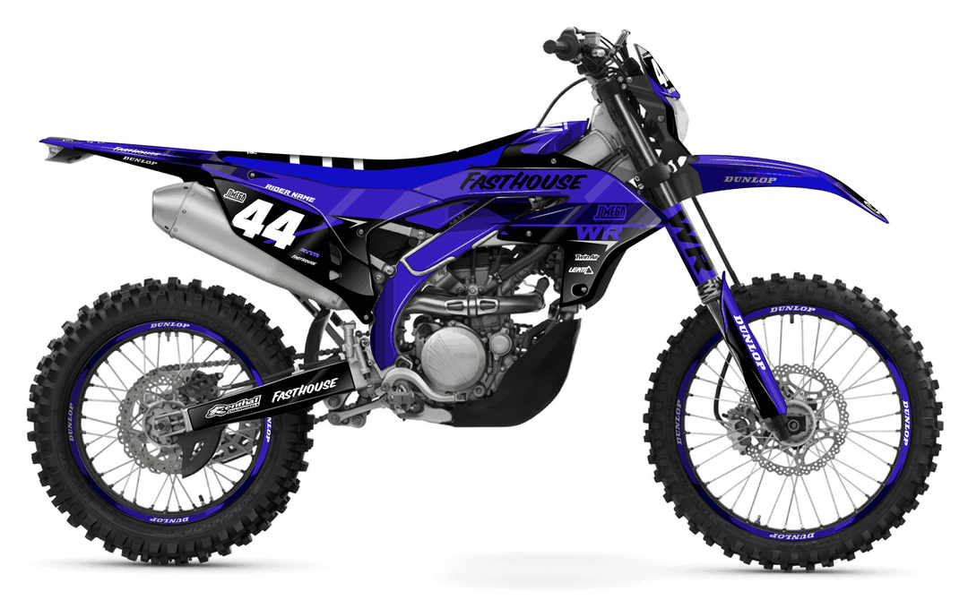 yamaha wr450f blue boss graphics kit