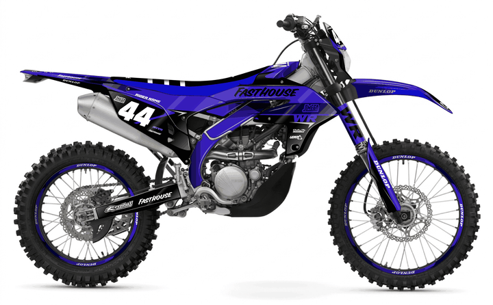 yamaha wr450f blue boss graphics kit