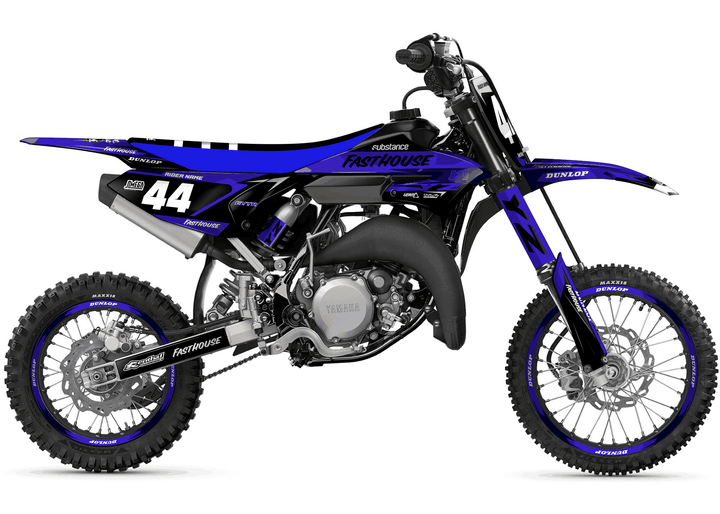 yamaha yz 65 blue boss graphics kit