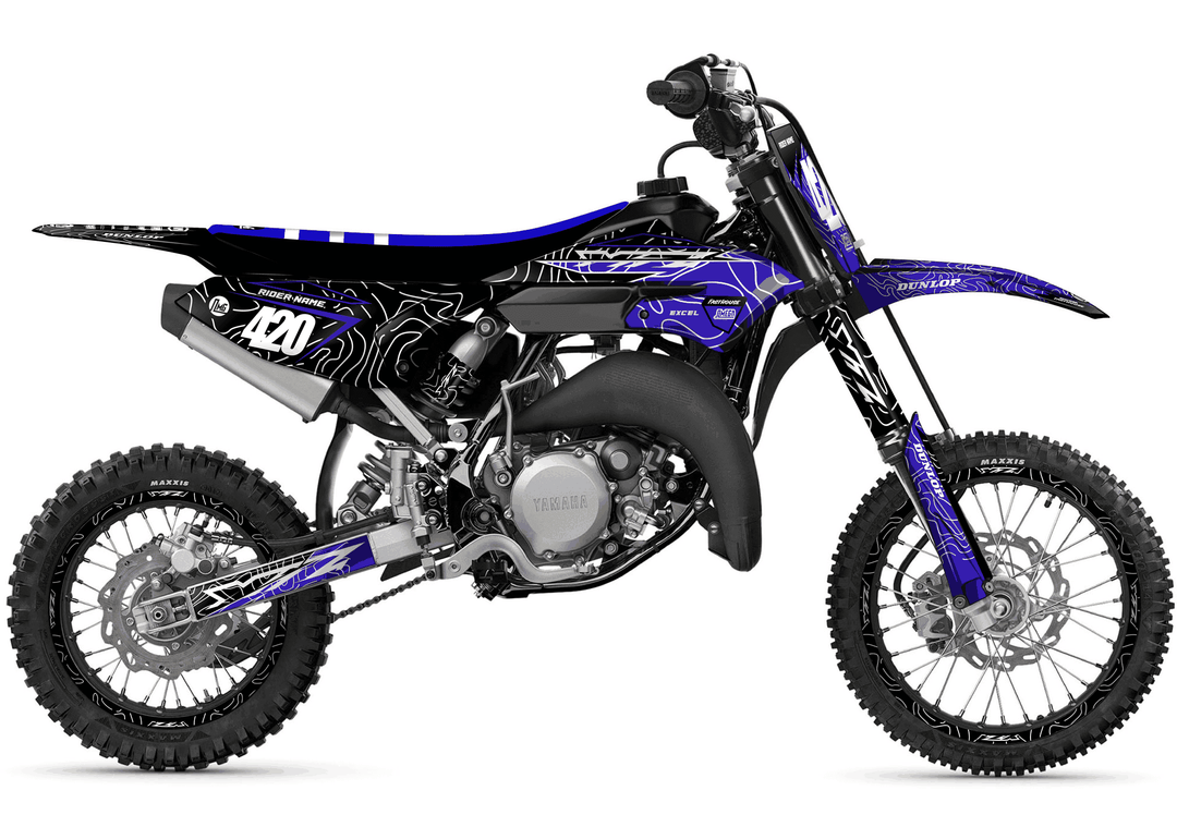yamaha yz 65 blue chungus graphics kit