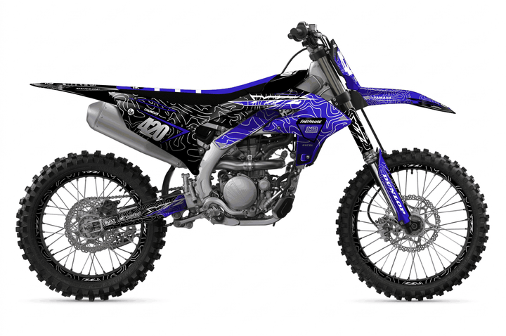 yamaha yz450f blue chungus graphics kit