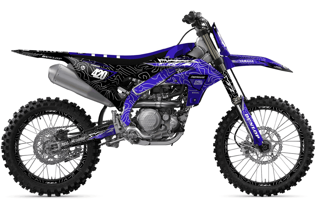 yamaha yz450f blue chungus graphics kit