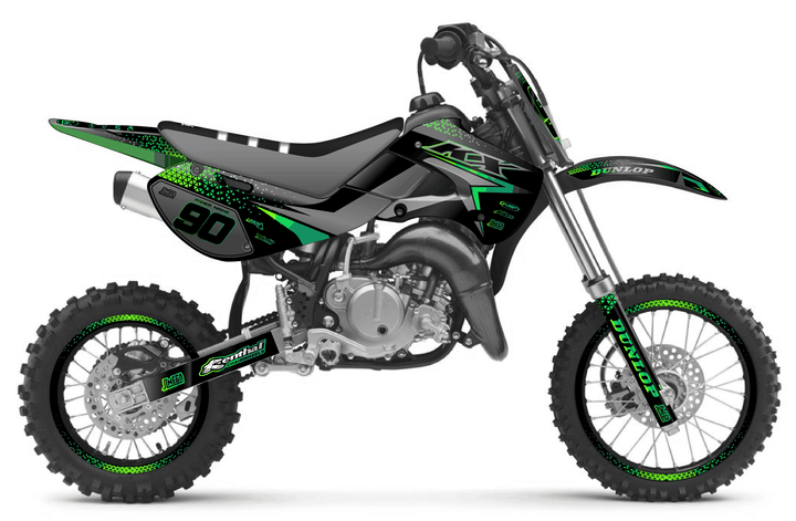 kawasaki kx 65 bright graphics kit