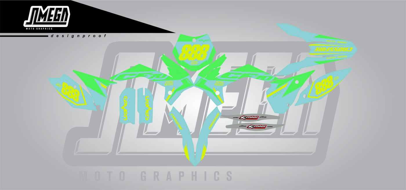 Crossfire Green Graphics Kit