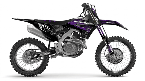 Purple Death Star Sticker kit for Honda CRF 450R 2021 - 2024