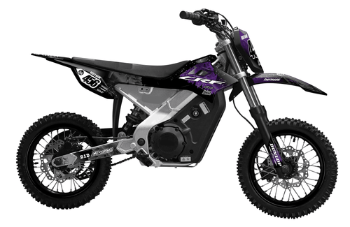 Purple Death Star Sticker kit for Honda CRF e2