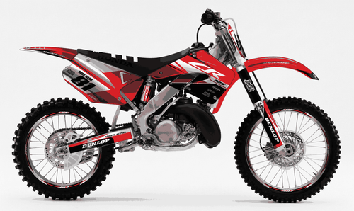 Factory Red Sticker kit for Honda CR 250 2000 - 2001