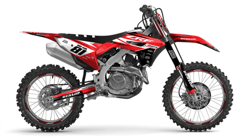 Factory Red Sticker kit for Honda CRF 250R 2022 - 2024