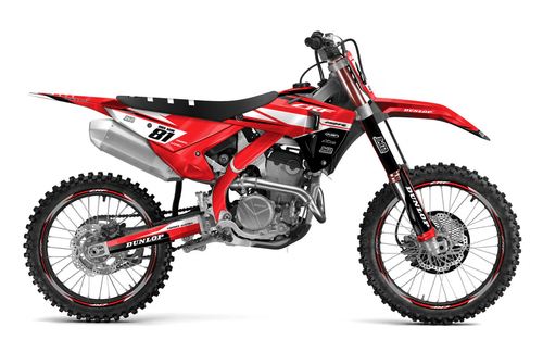 Factory Red Sticker kit for Honda CRF 450R 2025 - 2026