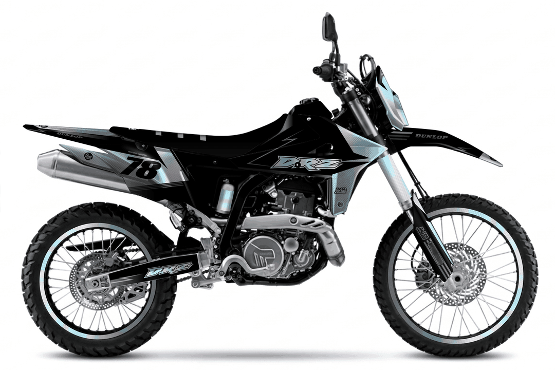 suzuki dr-z4s holographic textures graphics kit