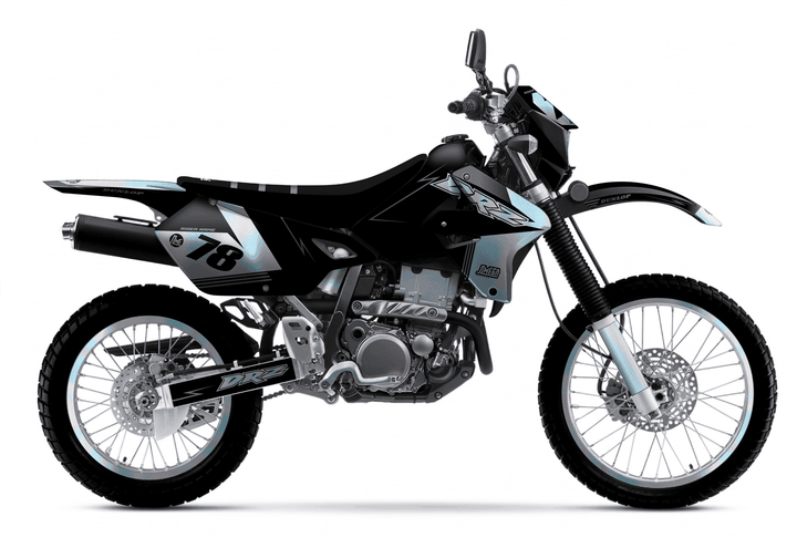 suzuki drz 400s holographic textures graphics kit