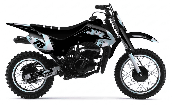suzuki jr 80 holographic textures graphics kit