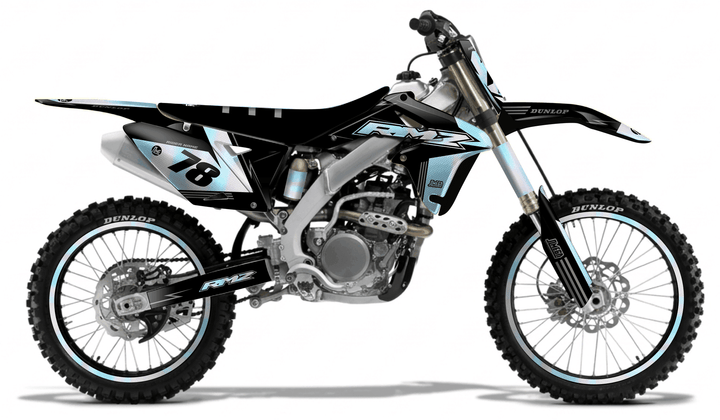 suzuki rmz 250 holographic textures graphics kit