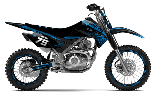 Kool Aid Blue Sticker kit for Kawasaki KLX 140 2024 - 2027
