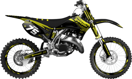 Kool Aid Green Sticker kit for Kawasaki KX 125 2003 - 2013