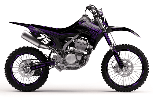 Kool Aid Purple Sticker kit for Kawasaki KLX 300R 2020 - 2024