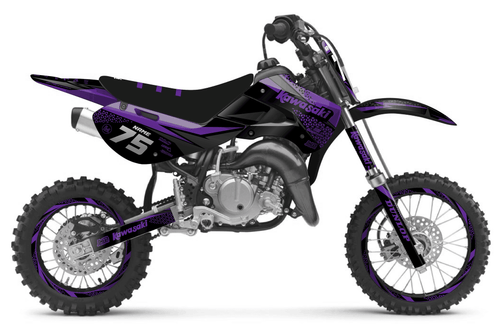 Kool Aid Purple Sticker kit for Kawasaki KX 65 2000 - 2027