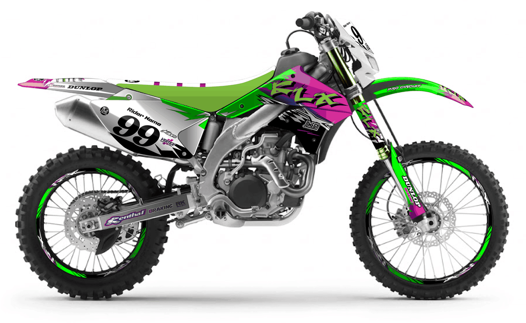 kawasaki klx 450 kx slasher graphics kit