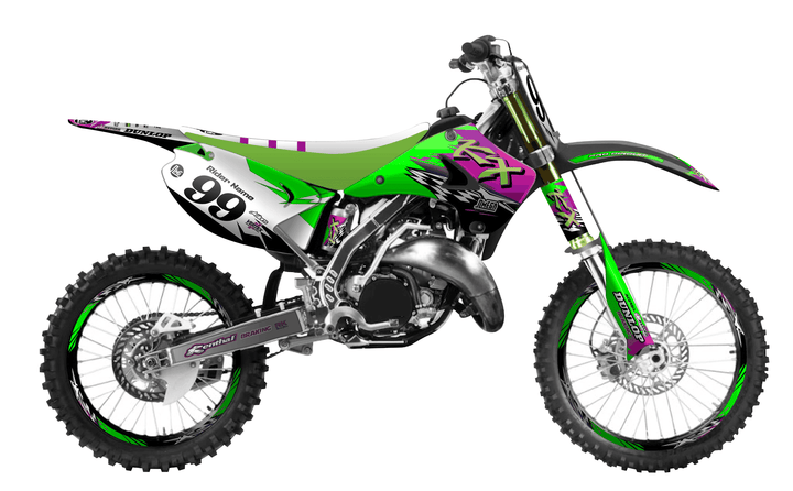 kawasaki kx 250 kx slasher graphics kit