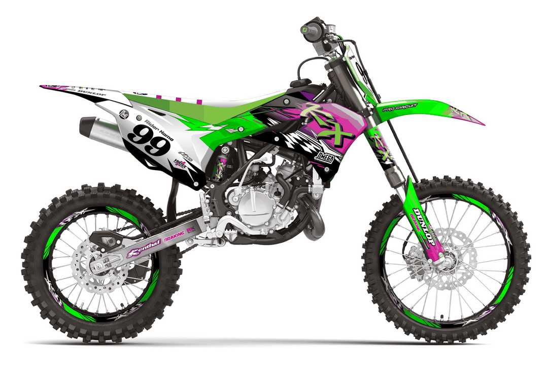 kawasaki kx 85 kx slasher graphics kit