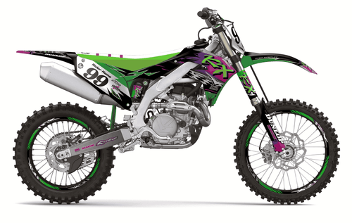 KX Slasher Sticker kit for Kawasaki KXF 450 2019 - 2023