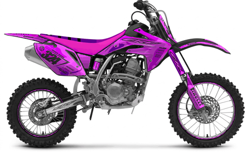 Pink Manga Sticker kit for Honda CRF 150R 2007 - 2026
