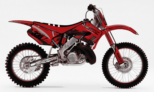 Red Manga Sticker kit for Honda CR 125 2000 - 2001
