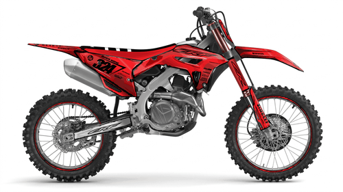 Red Manga Sticker kit for Honda CRF 450R 2021 - 2024