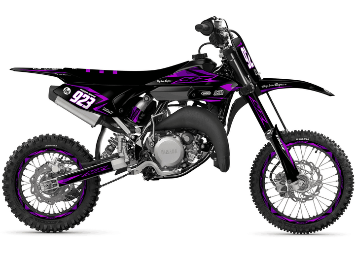 yamaha yz 65 metallic purple graphics kit