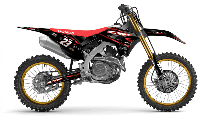 honda crf 250r metallic red graphics kit