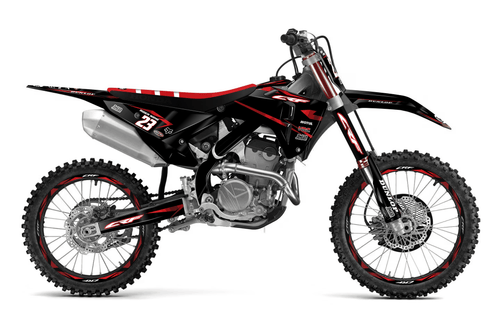 Metallic Red Sticker kit for Honda CRF 450R 2025 - 2026