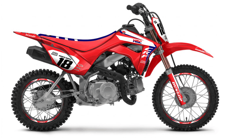 honda crf 110f lawrence 24 graphics kit