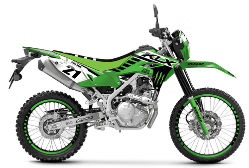 Anderson 24 Sticker kit for Kawasaki KLX 230 2024 - 2027