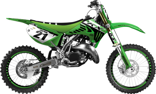 Anderson 24 Sticker kit for Kawasaki KX 125 2003 - 2013