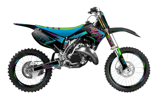 Double Vision Sticker kit for Kawasaki KX 250 2003 - 2013