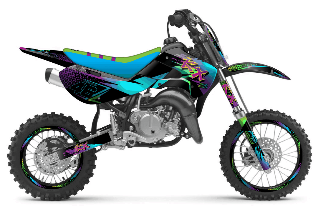 kawasaki kx 65 double vision graphics kit