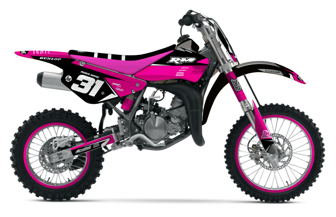 suzuki rm 85 pink love graphics kit