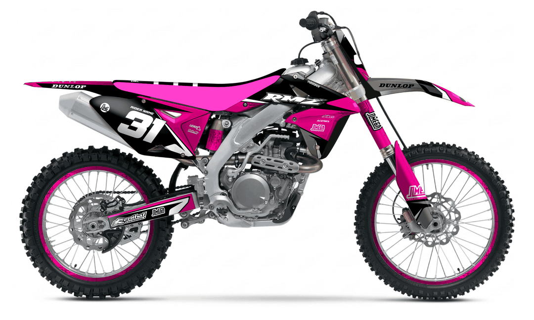 suzuki rmz 450 pink love graphics kit