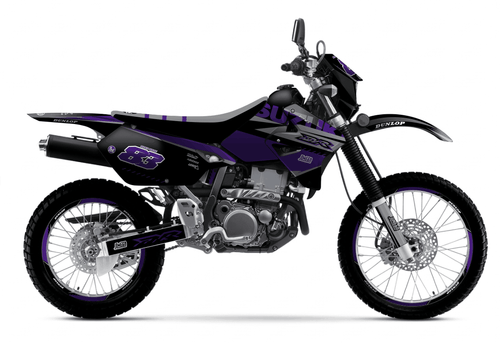 Purple and Black Sticker kit for Suzuki DRZ 400S 2000 - 2023