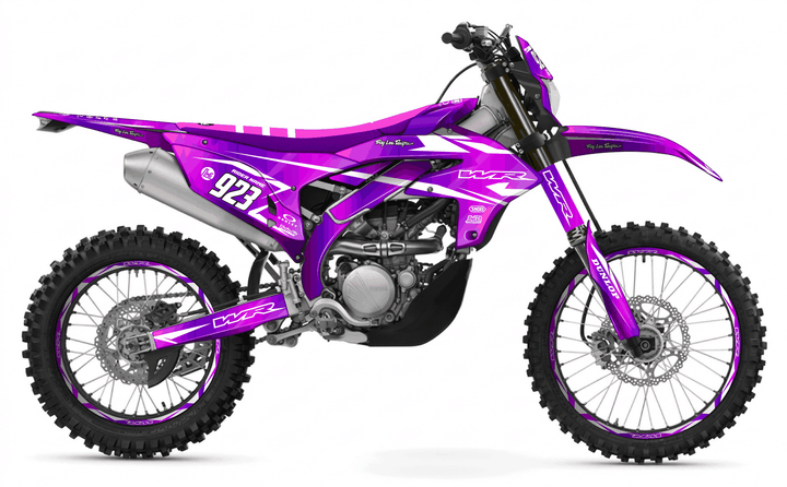 yamaha wr250f purple metal graphics kit