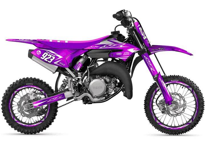 yamaha yz 65 purple metal graphics kit