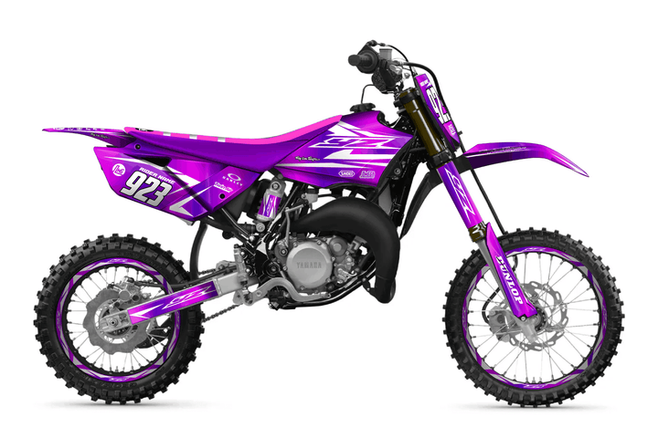 yamaha yz 85 purple metal graphics kit