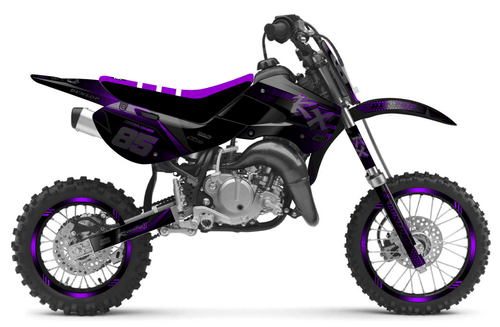 Purple Touch Sticker kit for Kawasaki KX 65 2000 - 2027