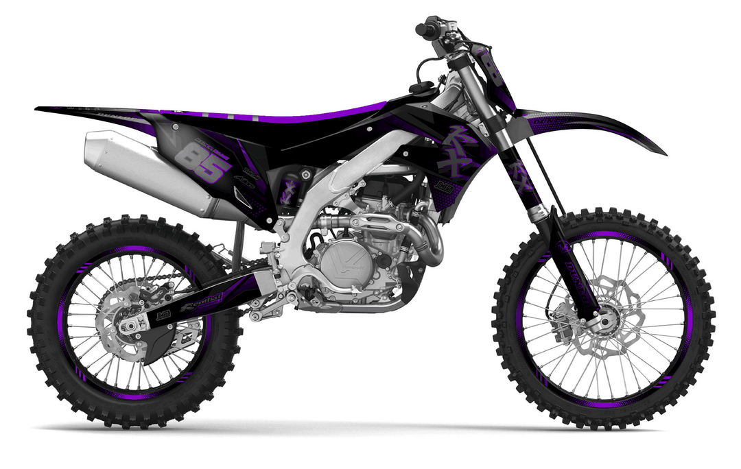 kawasaki kxf 450 purple touch graphics kit