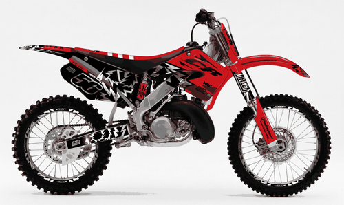 Red Thunder Sticker kit for Honda CR 250 2000 - 2001
